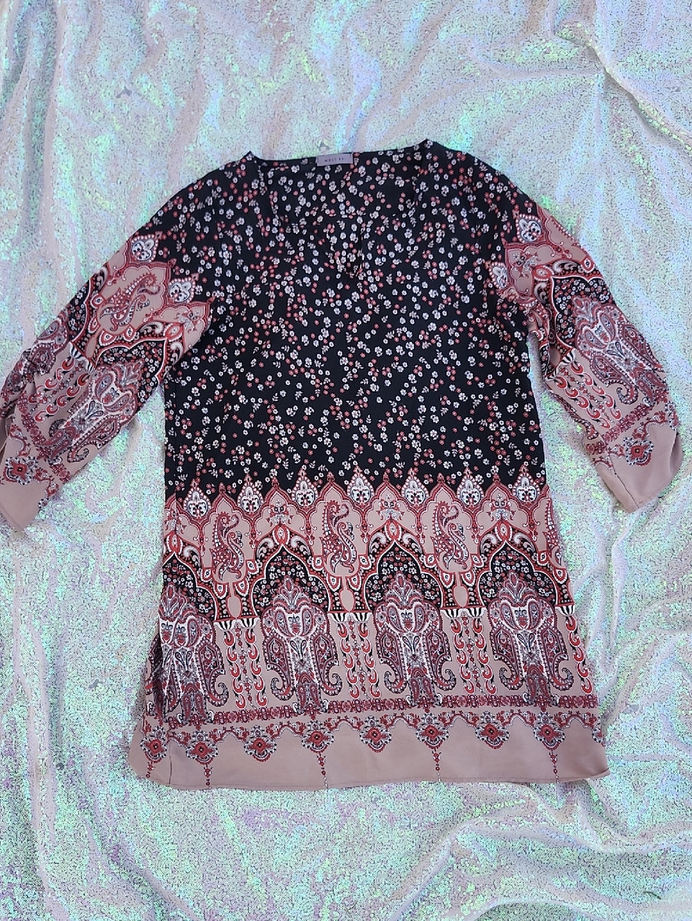 Women's Floral Lightweight Dress Medium Cute!!